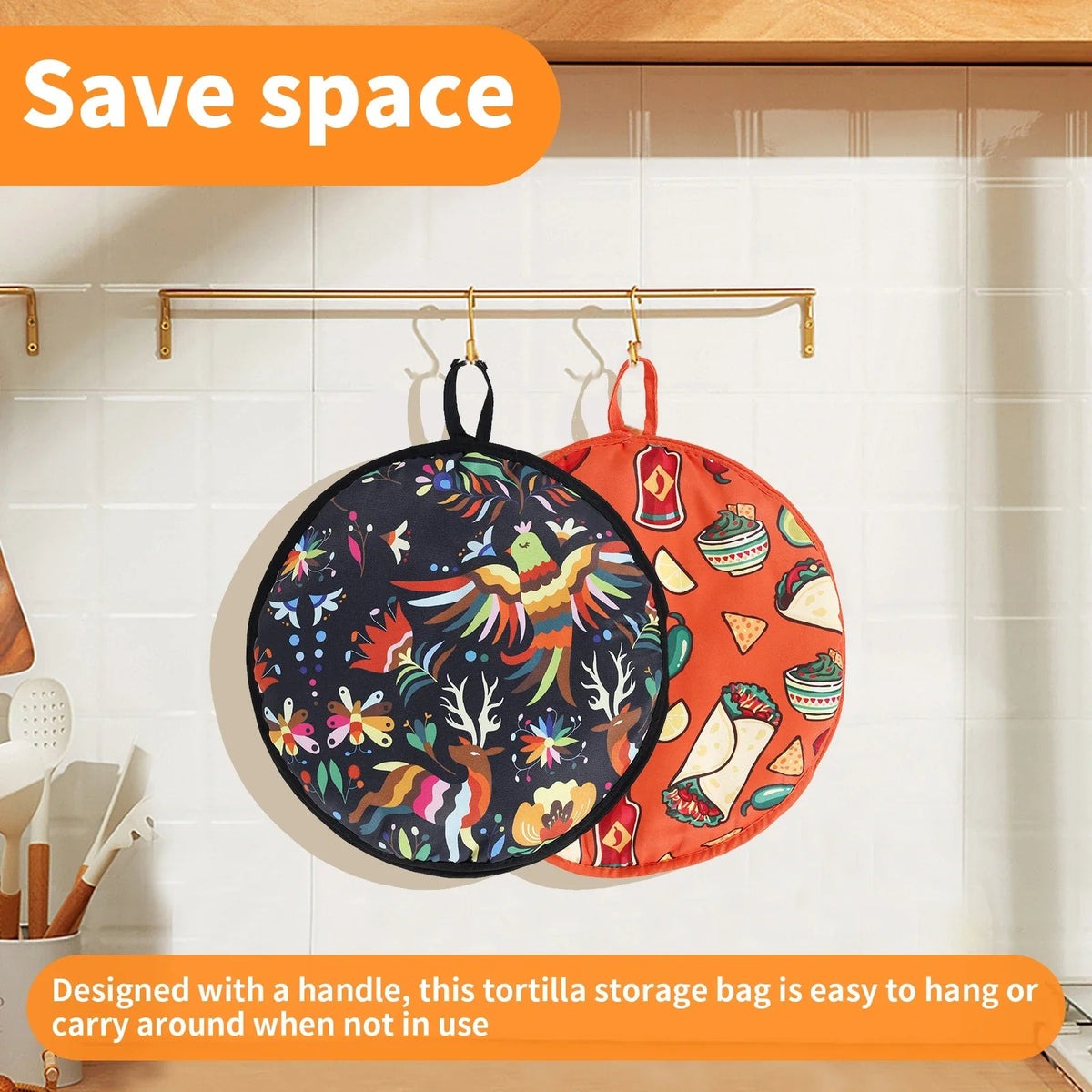 Roti Heat Insulated Cloth Pouch – Microwave & Oven Safe