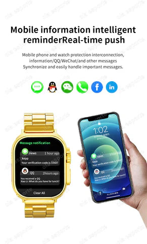 G9 ULTRA PRO GOLD SMART WATCH SERIES 9