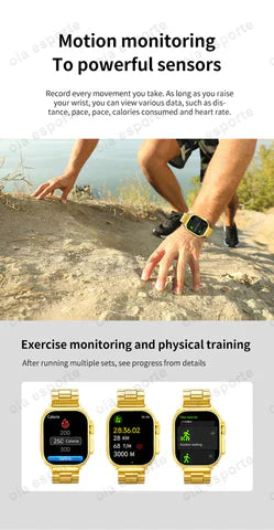 G9 ULTRA PRO GOLD SMART WATCH SERIES 9