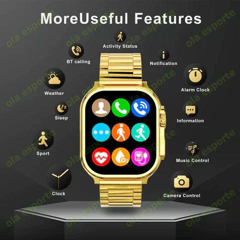 G9 ULTRA PRO GOLD SMART WATCH SERIES 9