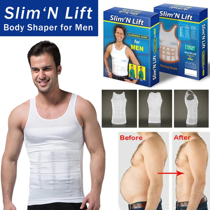 Men Slim N Lift Slimming Shirt and Body Shaper