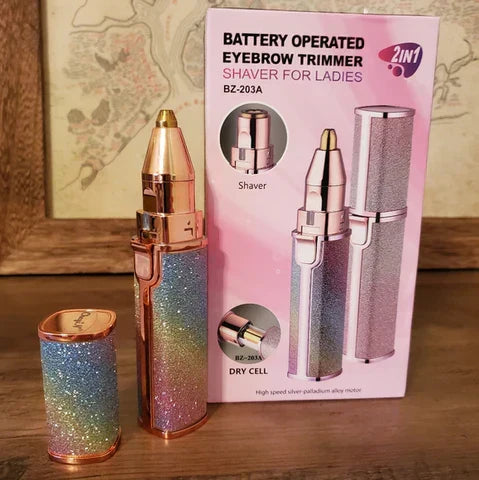 Rechargeable 2 in 1 Hair Remover Trimmer For Women