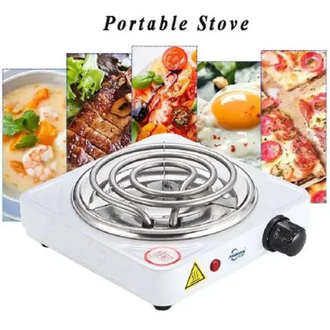ORIGINAL ELECTRIC STOVE FOR COOKING - HOT PLATE HEAT UP IN JUST 2 MINS - 1000W AUTOMATIC