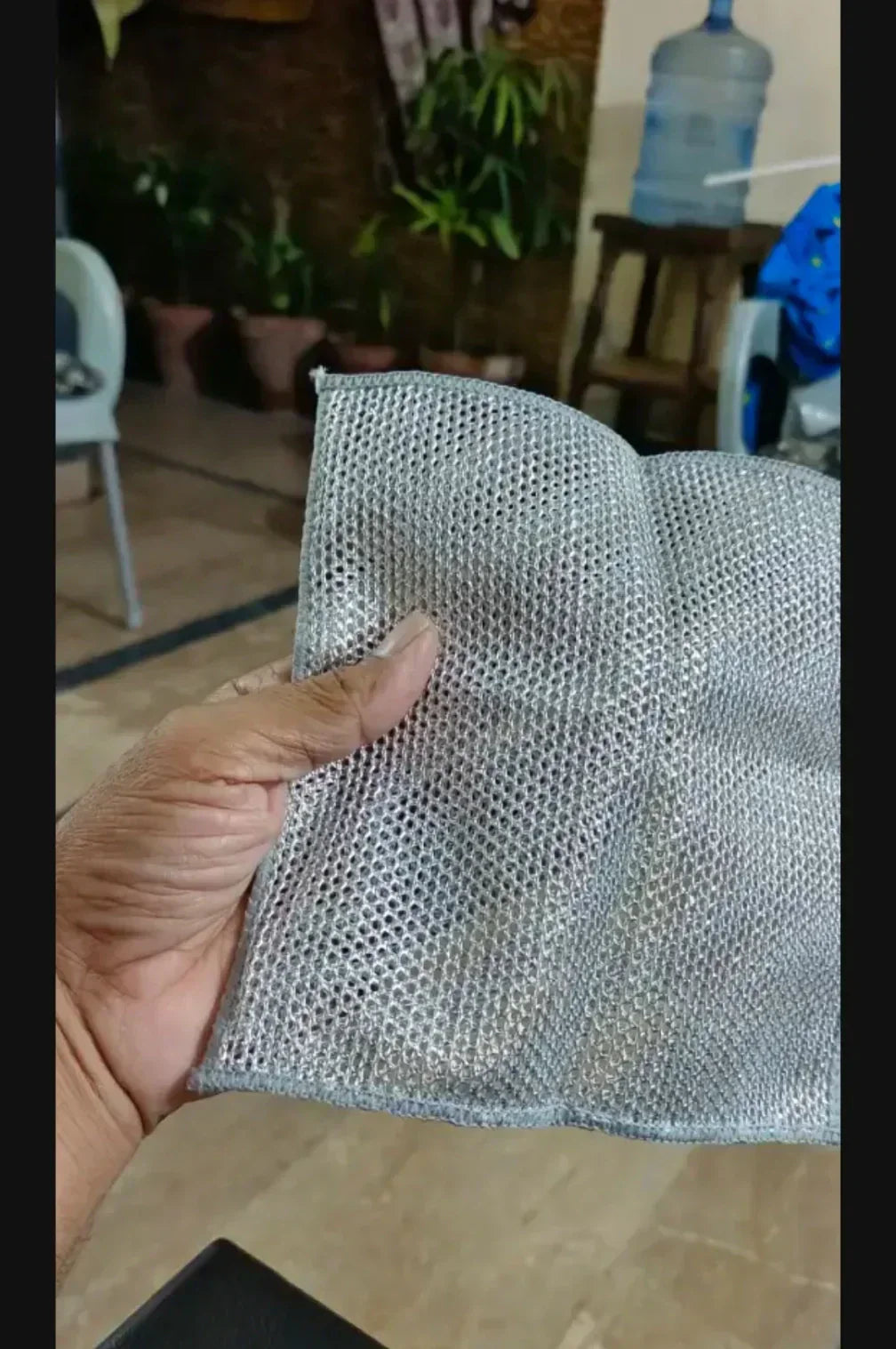 MULTIPURPOSE WIRE DISHWASHING RAGS FOR WET AND DRY - PACK OF 5