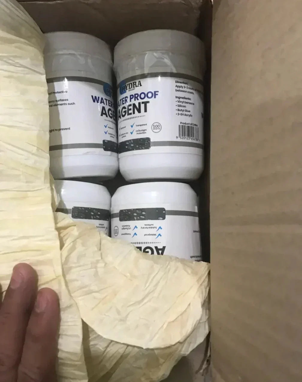 HYDRA WATERPROOF AGENT ANTI LEAKAGE SEALANT (350GM WITH BRUSH)