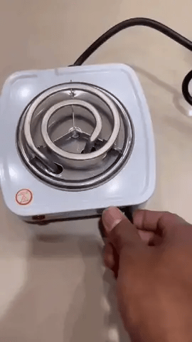 ORIGINAL ELECTRIC STOVE FOR COOKING - HOT PLATE HEAT UP IN JUST 2 MINS - 1000W AUTOMATIC