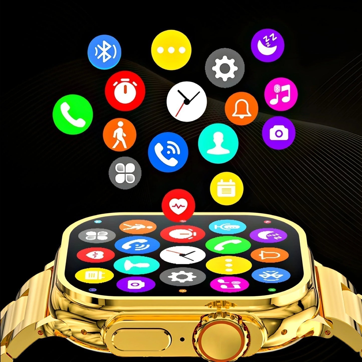 G9 ULTRA PRO GOLD SMART WATCH SERIES 9