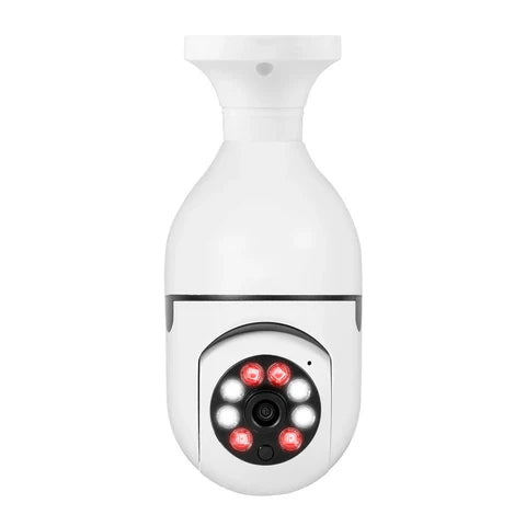 HD Light Bulb Security Camera With Motion Sensors