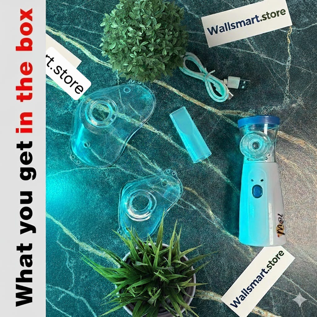 Nebuluxe Ultrasonic Portable Nebulizer Kit- FDA Approved