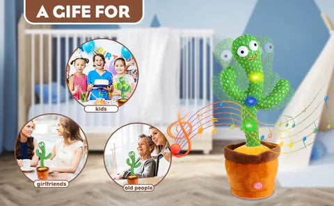 Dancing Cactus Toy, Gift For Your Baby 👶
