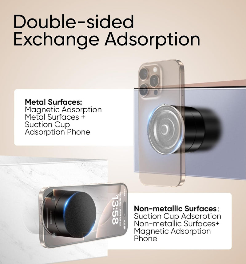 Vacuum Magnetic Suction Mobile Phone Holder