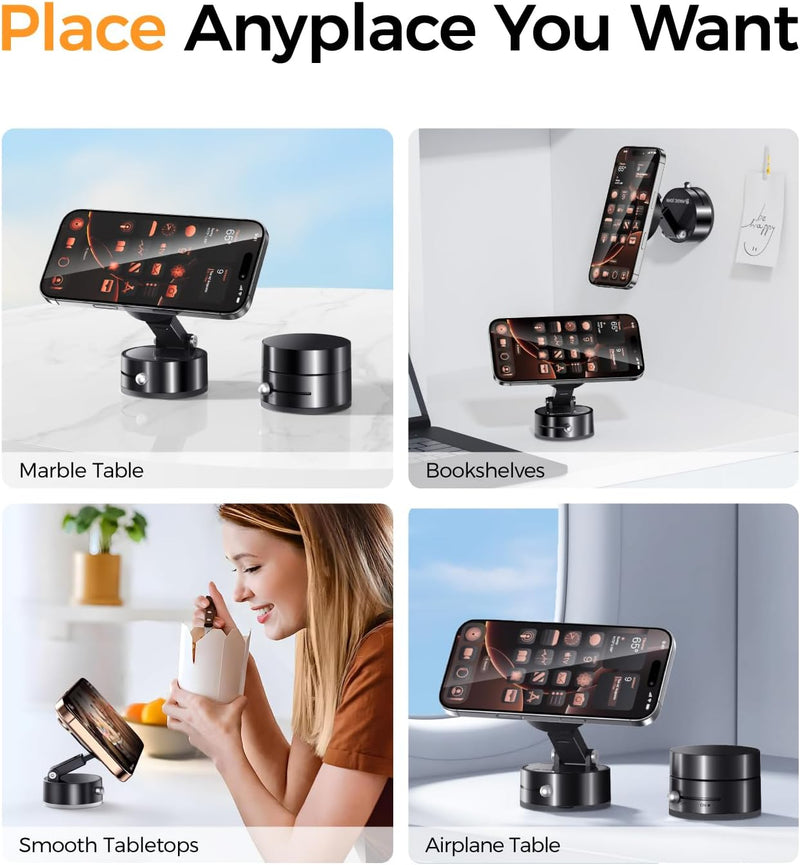 Vacuum Magnetic Suction Mobile Phone Holder