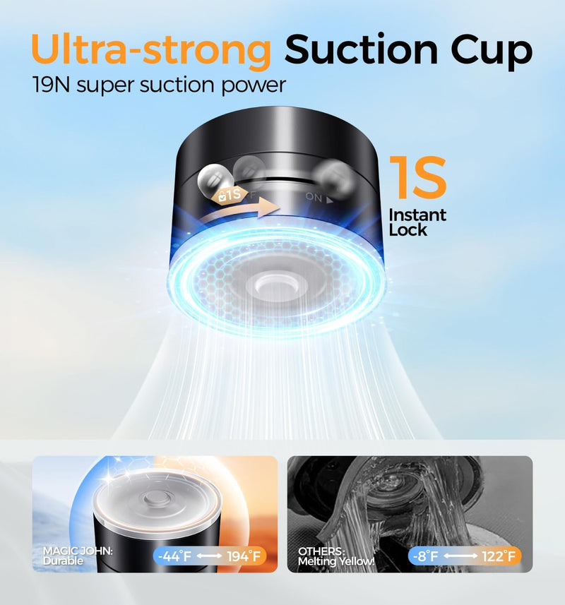 Vacuum Magnetic Suction Mobile Phone Holder