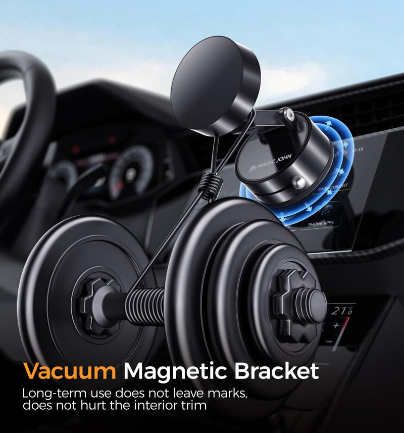 Vacuum Magnetic Suction Mobile Phone Holder