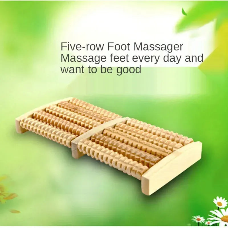 Wooden Pain Relief Foot Massager