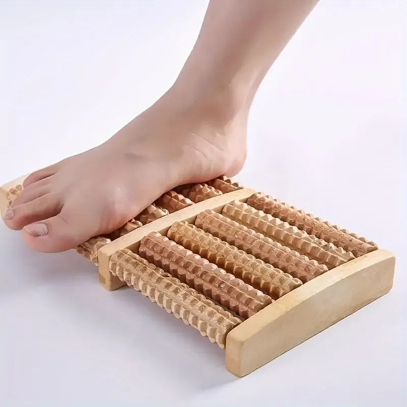 Wooden Pain Relief Foot Massager
